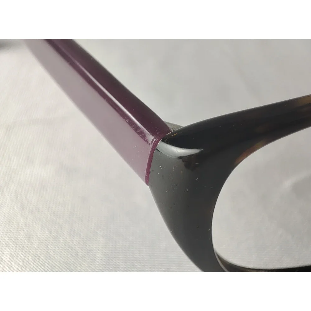 Vera‎ Wang V071 TO Tortoise Purple Cat Eye Eyeglass Frames Women's 54-16-135